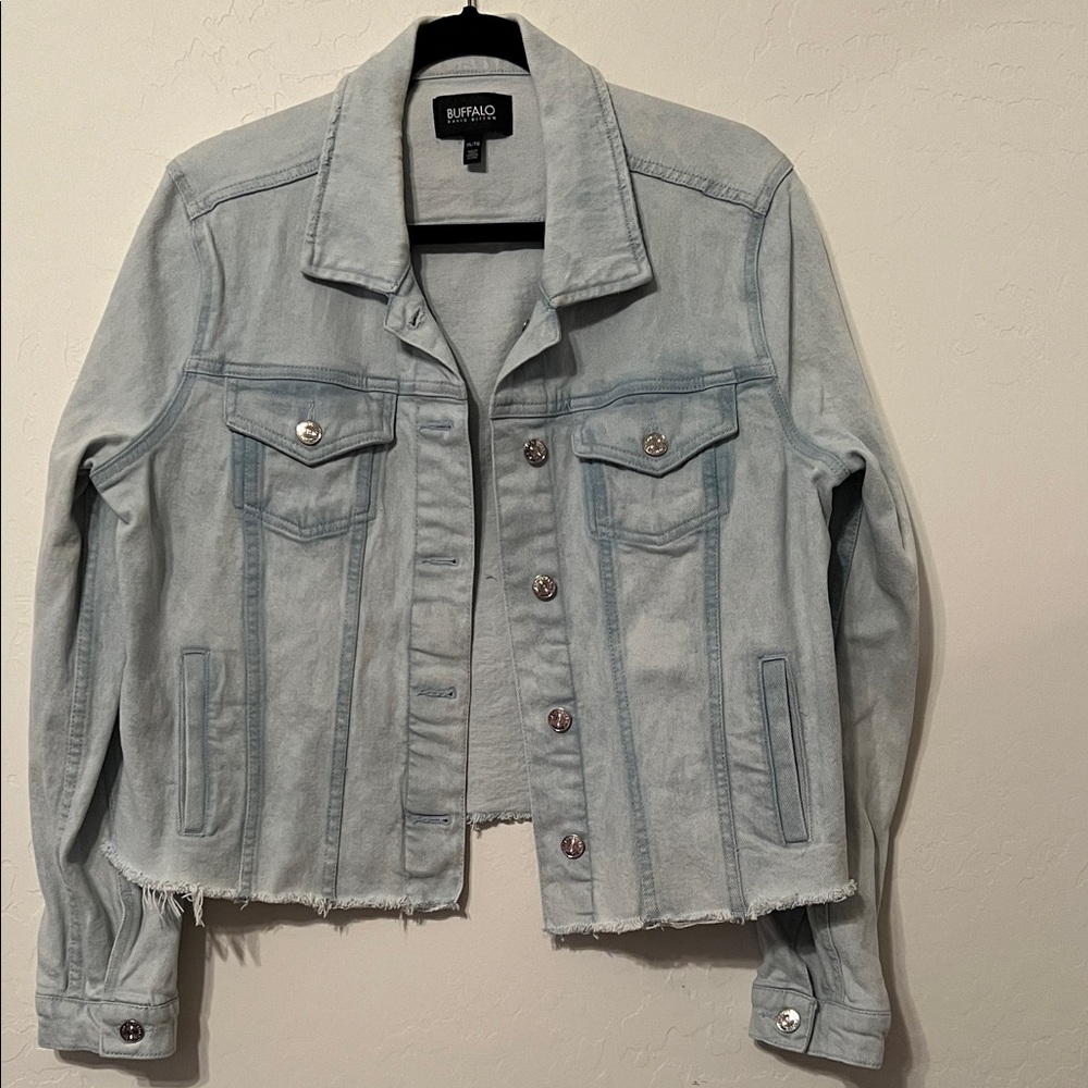 Buffalo David Bitton Light Blue Jean Jacket